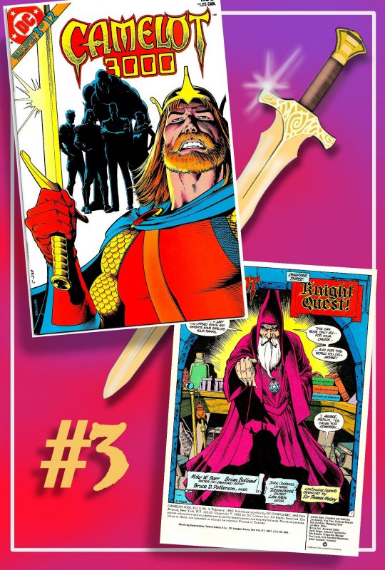 CAMELOT 3000 #1 - 12 (1983-85) 8.0 VF Complete Maxi-Series!  Brian Bolland!