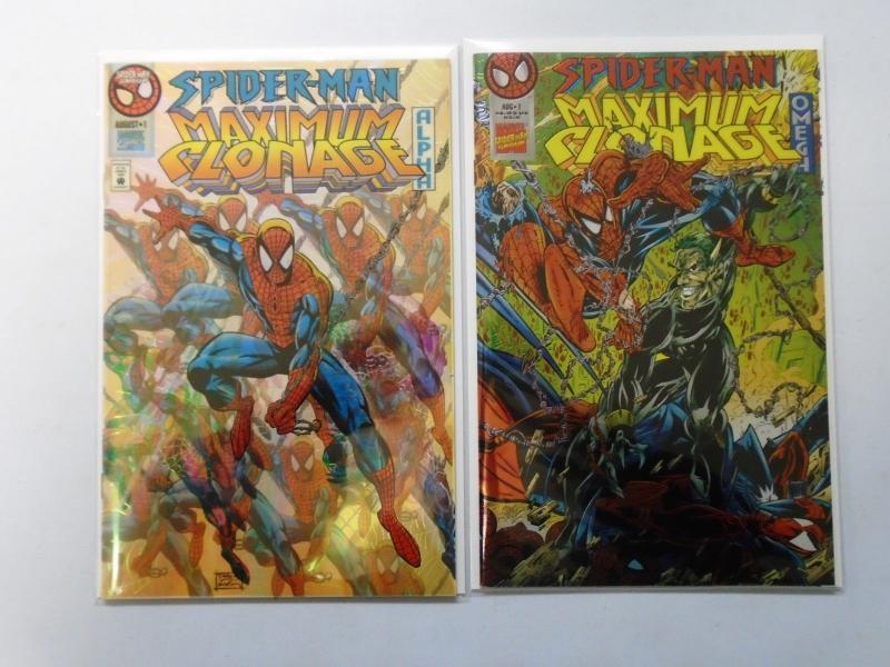 Spider-Man Maximum Clonage Omega + Alpha #1, NM (1995)