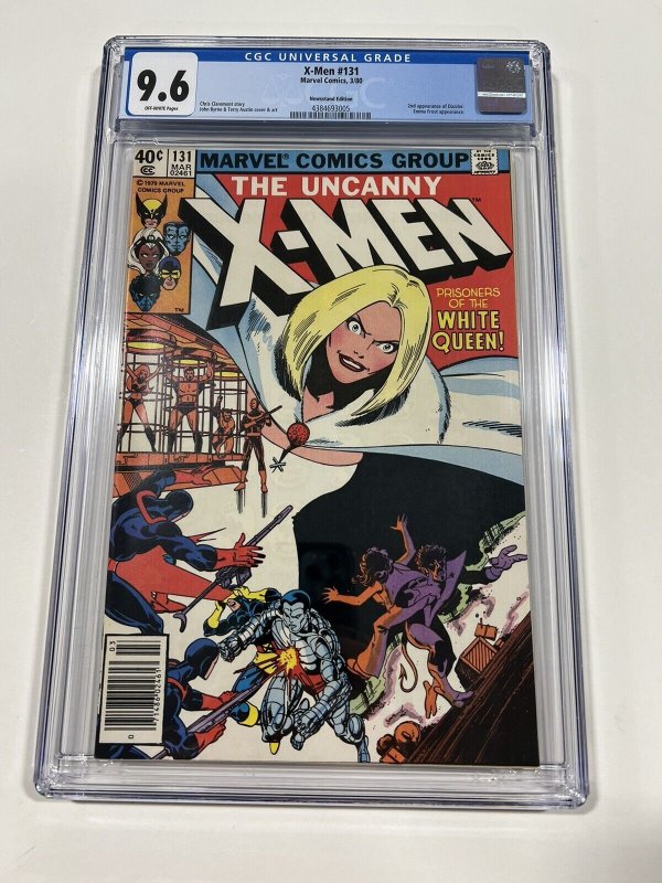 Uncanny X-men 131 Cgc 9.6 Ow Pages Marvel 1980 1st Emma Frost Cover