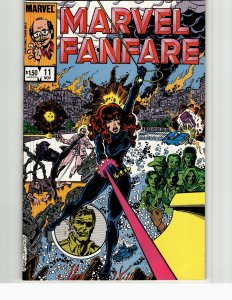 Marvel Fanfare #11 (1983) Black Widow [Key Issue]