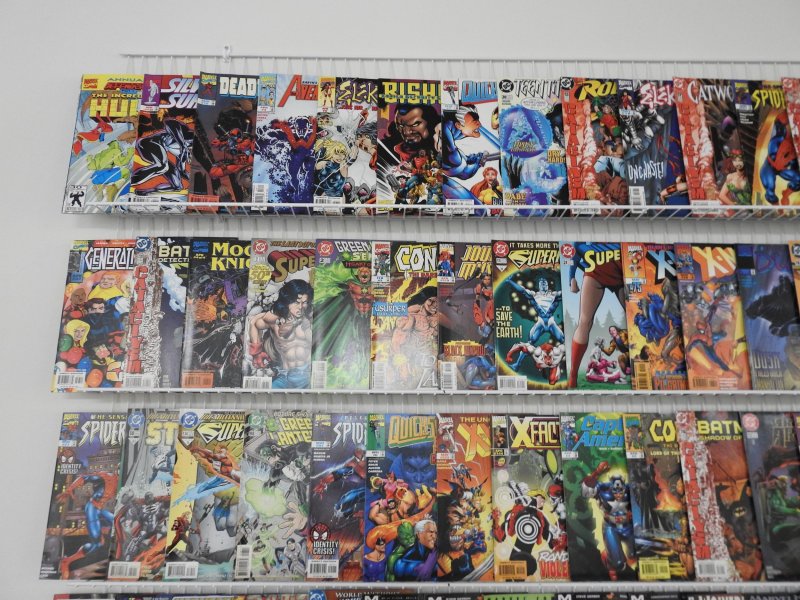 Huge Lot 190+ Comics W/ Superman, X-Men, Deadpool, +More! Avg FN Condition!