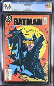 Batman #423 1988 DC Comics CGC 9.6 2nd Printing White Pages 002