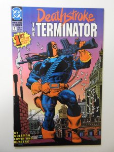 Deathstroke the Terminator #1 (1991) NM- Condition!