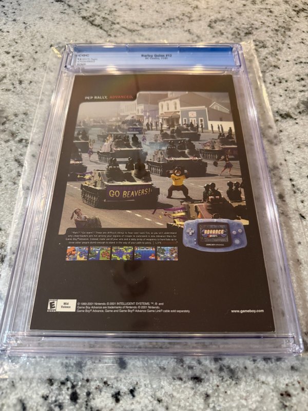 Harley Quinn # 12 CGC Graded 9.6 DC Comic Book 2001 Batman Joker Gotham JH27