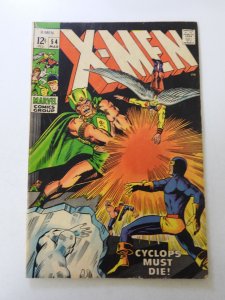 The X-Men #54 (1969) VG condition moisture damage
