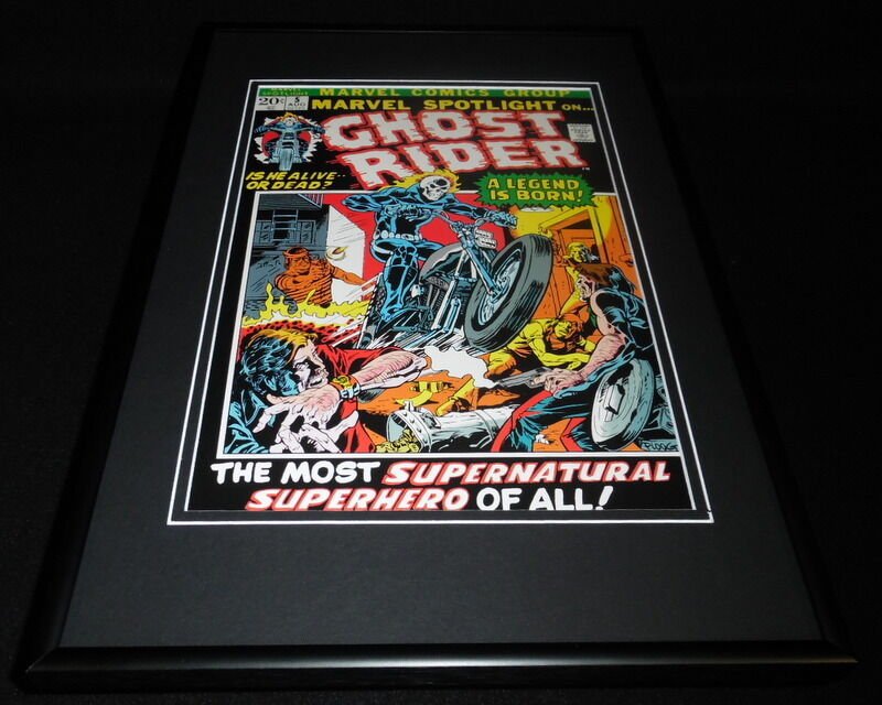 Ghost Rider #5 Framed 12x18 Cover Photo Poster Display Official Repro