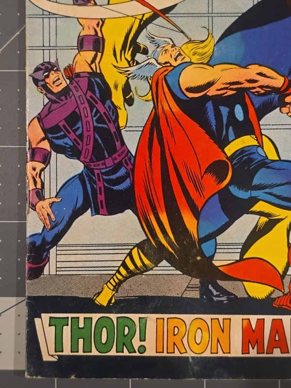 The Avengers #51 Hank Pym—Goliath Cover — Silver Age (Marvel Comics Apr-1968)