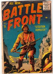 Battle Front #42 (Sep-56) GD+ Affordable-Grade 