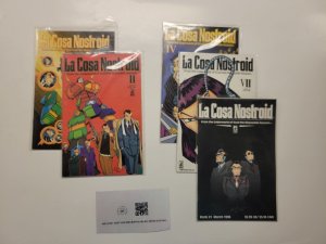 5 La Cosa Nostroid Fireman Press Comic Books #1 2 3 4 7 53 LP4