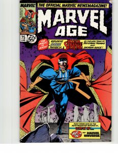 Marvel Age #75 (1989) Doctor Strange