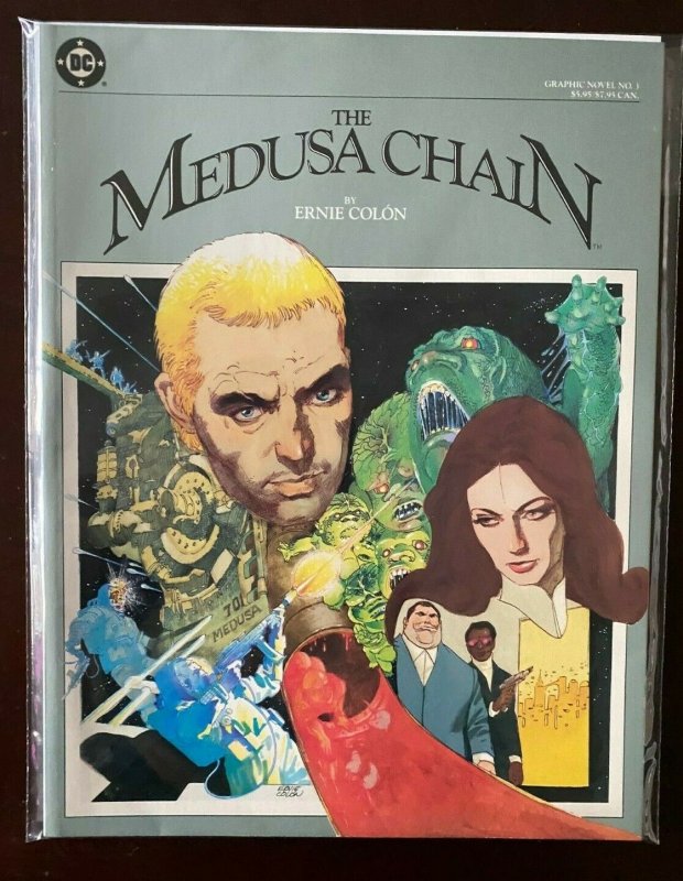 Medusa Chain #1 DC 8.0 VF (1984)