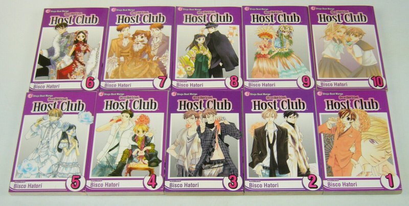 Ouran High School Host Club vol. 1-13 VF/NM complete set - shojo beat manga set