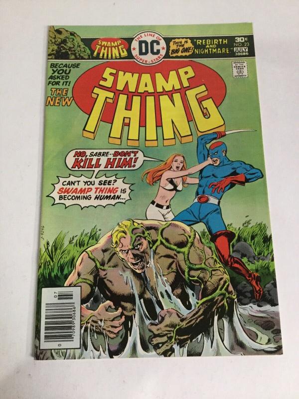 Swamp Thing 23 Vf/Nm Very Fine Near Mint 9.0 DC Comics Bronze 