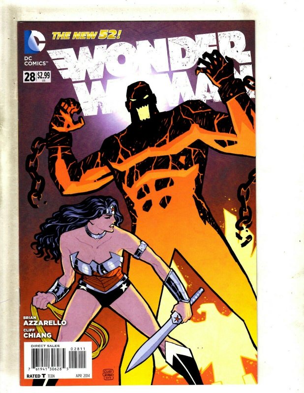 Lot Of 12 Wonder Woman DC Comic Books # 23.2 24 25 26 27 28 29 30 31 32 33 1 HR8