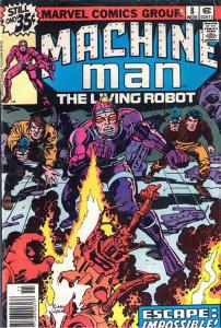 Machine Man #8 FN ; Marvel | Jack Kirby