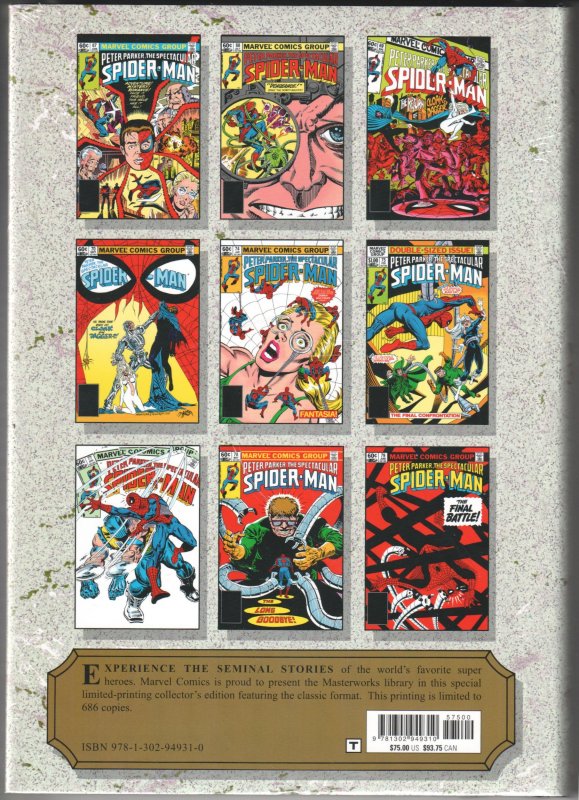 Marvel Masterworks The Spectacular Spider-Man #343 (2023) Limited Direct Edition