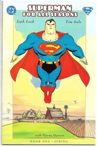 SUPERMAN FOR ALL SEASONS • All 4 Books (1998) 9.2 NM- Jeph Loeb & Tim Sale!
