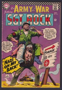 Our Army at War #169 1966 DC 4.5 Very Good+ comic
