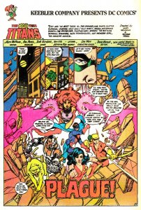 KEEBLER presents The NEW TEEN TITANS: DRUG ABUSE PREVENTION #1 (1983) 8.0VF