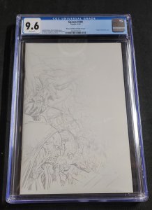 Spawn #300 - Mexican Ed/ Jerome Opena Virgin Foil Sketch Variant (CGC 9.6) 2024