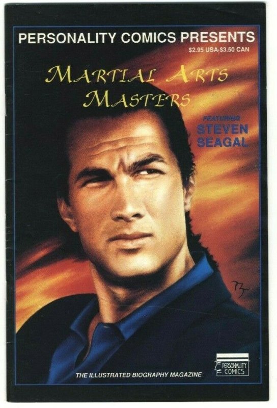 Personality Comics Presents Martial Arts Masters 1 Steven Seagal 1992 Comic Books Modern