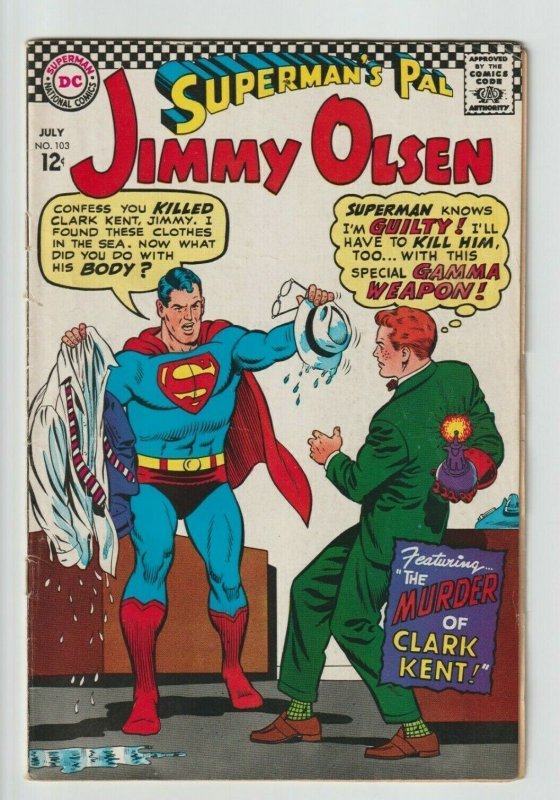 Superman's Pal Jimmy Olsen #103 (1967) DC Comics