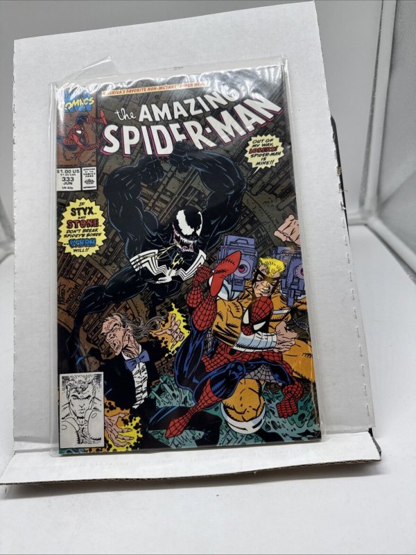 Amazing Spider-Man # 333 | VF | VENOM ! Larsen! Marvel 1990