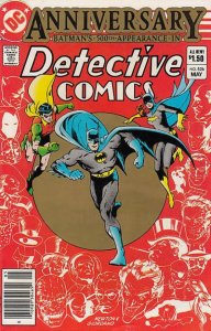 Detective Comics #526 (Newsstand) VF ; DC | Batman May 1983 Batgirl Robin