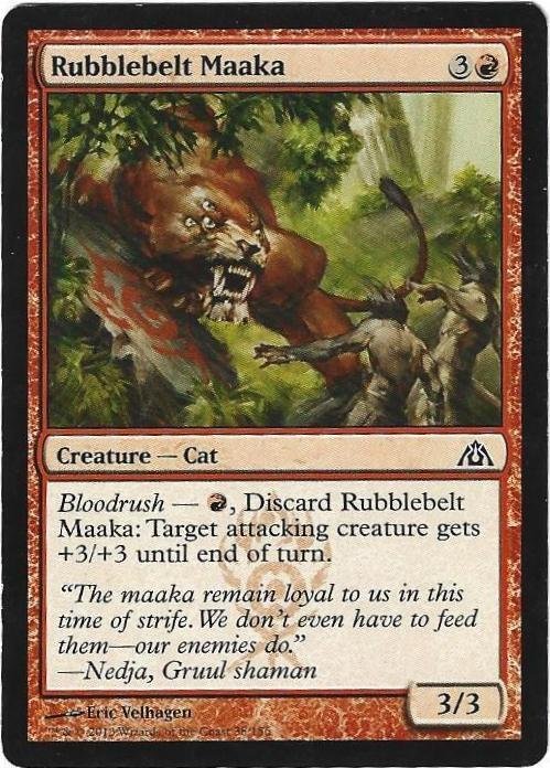 Magic the Gathering: Dragon Maze - Rubblebelt Maaka