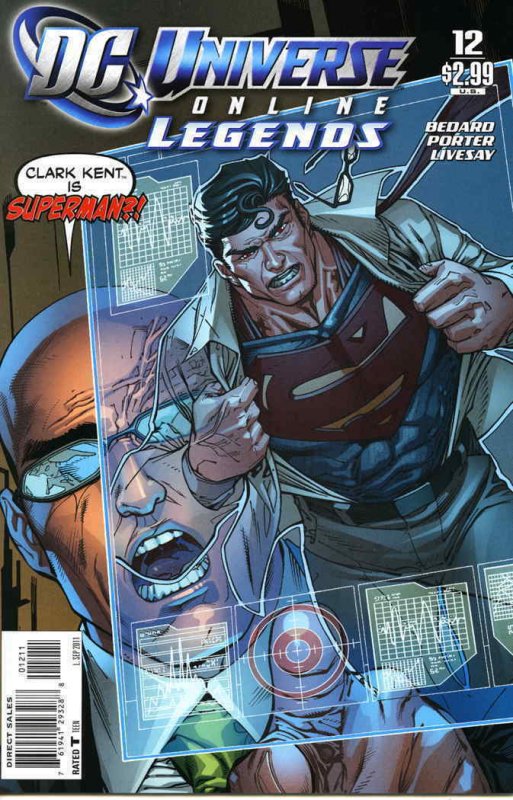 DC Universe Online Legends #12 VF/NM; DC | save on shipping - details inside 