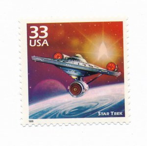 Star Trek stamp 3188e, Mint