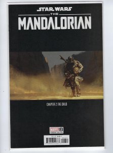 ?Star Wars The Mandalorian #2 Marvel 2022 Series 1:10 Concept Art Variant  NM