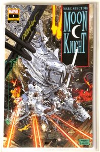 MOON KNIGHT #1 MEGACON ORLANDO EXCLUSIVE MIKE MAYHEW TRADE/VIRGIN SET SIGNED COA