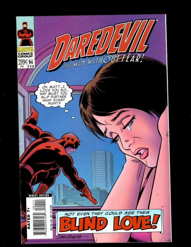 Lot of 6 Daredevil Marvel Comic Books  #88 92 93 94 95 96 HY7