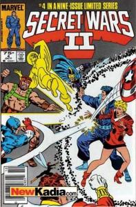 Secret Wars II #4, VF+ (Stock photo)