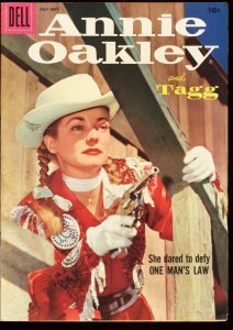 ANNIE OAKLEY AND TAGG #12-WESTERN-HIGH GRADE TV PHOTO FN/VF