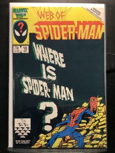 Web of Spider-Man #18 Direct Edition (1986)