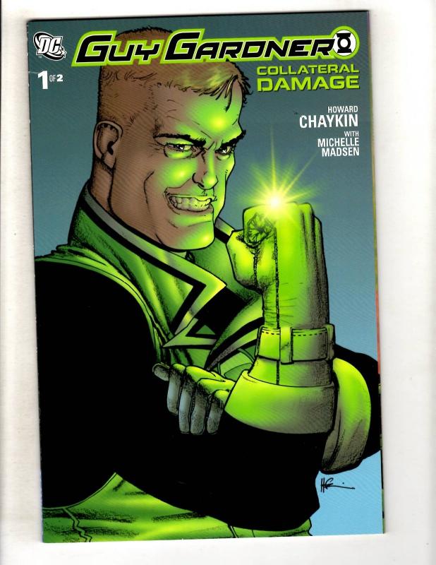 11 Green Lantern Comics Guy Gardner 1 2 Emerald Warrior 2 3 4 5 6 7 7 12 13 MF20