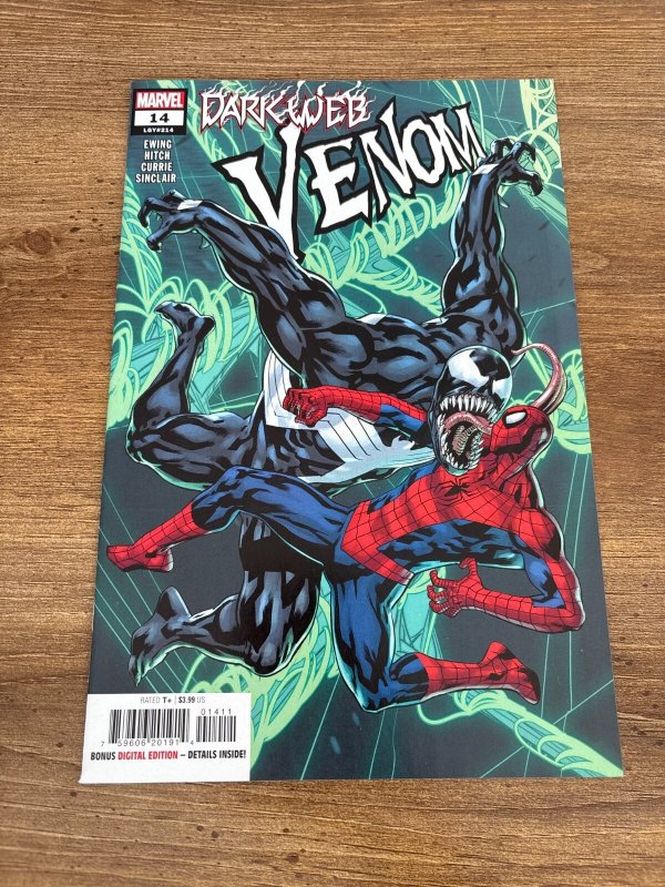 Lot Of 3 Venom Marvel Comic Books # 14 15 16 NM Dark Web 1st Prints 3 J426