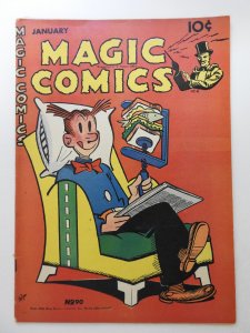 Magic Comics #90 (1947) Beautiful VG/Fine Condition!