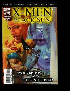 Lot Of 7 X-Men Marvel Comics Black Sun # 1 2 3 4 5 Divided We Stand # 1 2 EK6