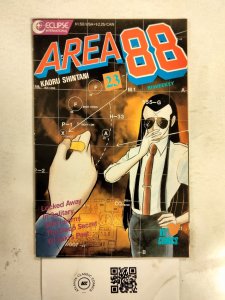Area 88 #23 VF Eclipse Comics comic book 19 JW71