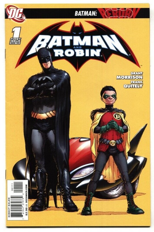 Batman and Robin #1 2009 First issue DC comic book NM-