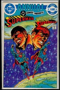 DC COMICS PRESENTS #1, VF/NM, Annual, Superman, Buckler, DC, 1982 more in store