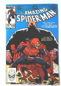 Amazing Spider-Man (1963 series)  #249, NM- (Actual scan)