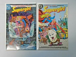 Supergirl American Honda Giveaway #1 Set '84 + '86 7.0 (1984 & 1986)