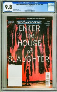 Enter the House of Slaughter Free Comic Book Day 2021  CGC 9.8!