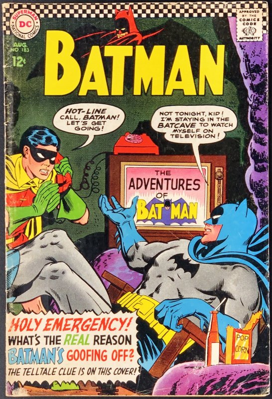 Batman #183 (1966) VG/FN 2nd Poison Ivy