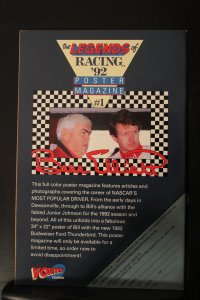 The Legends of NASCAR 1 1991 Super-High-Grade NM Bill Elliot rare hologram cover