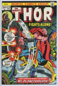 THOR #218- 5.0, OW-W - Saga of the Dark Stars - Colonizers